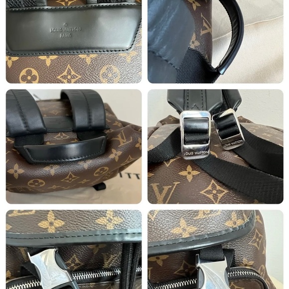 Louis Vuitton Zack backpack Monogram Macassar Canvas Noir SOLD - Picture 3 of 13